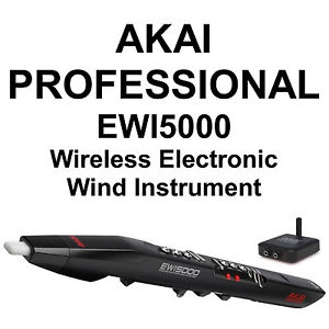 AKAI PROFESSIONAL EWI5000 Wireless Electronic Wind Instrument $40 Instant Off