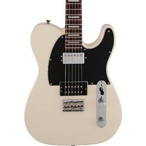 Fender American Standard Telecaster HH Solid-Body Electric Guitar, Olympic White