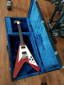 2005 Gibson Flying V Electric Guitar - Worn Cherry w/ Case