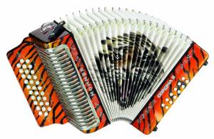 Hohner TIGRES 1 31-Key Jorge Hernandez Signature Tigre Accordion