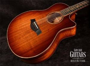 Taylor K66ce Koa Grand Symphony 12-String Acoustic-Electric Guitar Shaded Edgeburst