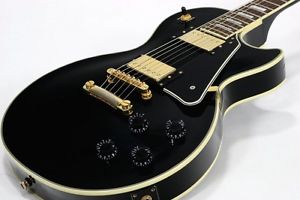 Epiphone Les Paul Custom Ebony Electric Guitar Free Shipping