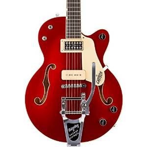Gretsch Guitars G6115T-LTD15 Limited Edition Red Betty Center Block Junior Candy Apple Red on Pearl White Ebony Fingerboard