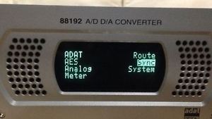 Lucid 88192 ad da converter conversor adat interface