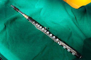 Wooden flute by Claire Godfroy Ainè