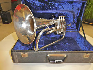 vintage HENRI SELMER PARIS flugelhorn - Clarke Terry model