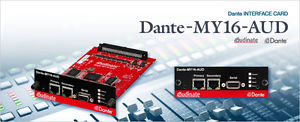 Yamaha DANTE-MY16-AUD Mini-YGDAI card
