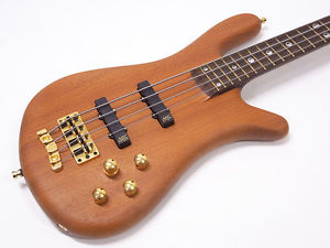 Free Shipping Used Warwick Streamer Stage II 4st Natural Oil Finish 2013 Bass