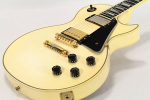 Gibson USA / Les Paul Custom Alpine White Electric Guitar Free Shipping
