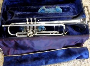 Bach Model 37 Stradivarius Silver Trumpet 1970's Great Sound! Professional!