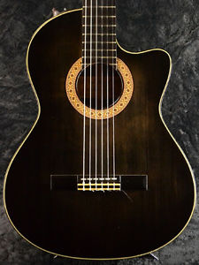 1989 K.Yairi Nylon Electric Series CE-1 TBK Free Shipping Vintage