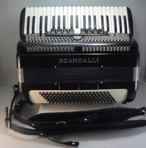 SCANDALLI PIANO ACCORDION 120 BASS