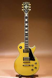 Free Shipping Used Gibson 1976-77 Les Paul Custom White Electric Guitar