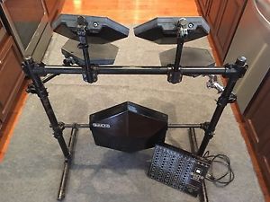 1984 SIMMONS SDS-8 Analog Electronic Drum Set (Module, 5 Pads, and Rack)