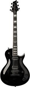 Washburn PXL20B Parallaxe PXL Series Solid-Body Electric Guitar, Black Finish
