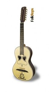 2 Hearts Viola Da Terra from São Miguel Island - Azores mod. VTR AC