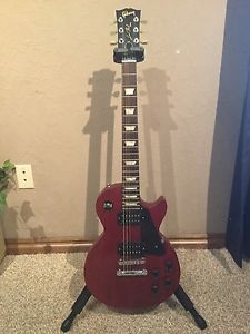 2011 Gibson Les Paul Studio Electric Guitar - Worn Cherry - Split coils ! W Case