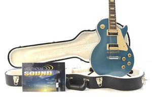 2012 Gibson Les Paul Traditional Pro Electric Guitar - Pelham Blue w/OHSC