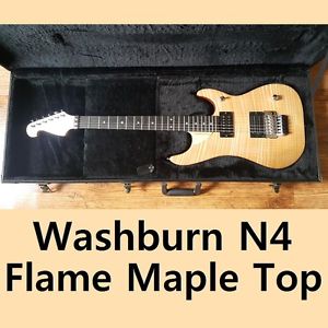 Washburn N4 Flame Maple Top 2011 / with Original Hard Shell Case