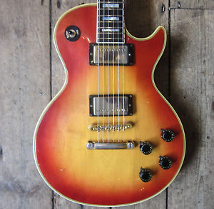 1973 GIBSON LES PAUL CHERRY SUNBURST CUSTOM VINTAGE COLLECTABLE AMAZING