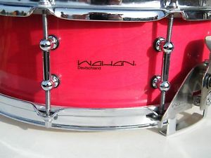 Wahan Snare 14 x 5 Buche Custom PRO Beech Snare red - rot