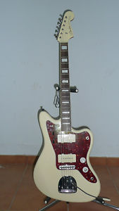 Fender Japan Jazzmaster '66 Vintage White Block Inlays CIJ