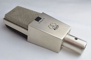 VINTAGE AKG C414EB SILVER CONDENSER MICROPHONE MIC