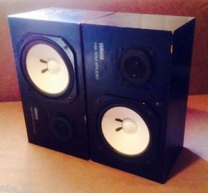 Yamaha NS-10M Studio monitor speakers (VIDEO) Original vintage matching pair