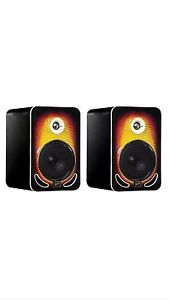 Brand New 2 (1 Pair) Les Paul Gibson LP6 Studio Monitors Tobacco Sunburst