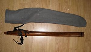 Brent Haines Bocote and Ebony Key of Low D Native American Indian Wood Flute