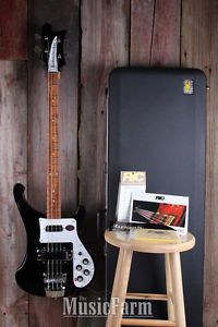 Rickenbacker 4003S JG 4 String Electric Bass Guitar w Hardshell Case Jet Glo
