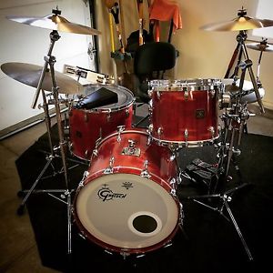 80's Gretsch USA Custom Drumset Rosewood Jasper