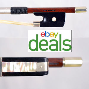 A fine old silver mounted German Cello bow !!