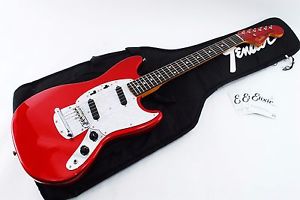 Fender Japan 70's Mustang Matching Head cap Electric Guitar Ref No 123277　