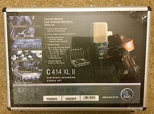 AKG C414 XL II Matched Stereo Set