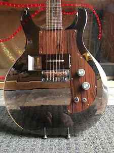 Ampeg Dan Armstrong ADA6 Reissue RARE MIJ Made in Japan in "Smokey" Clear