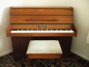 Moore & Moore Small Upright Baby Grand Piano