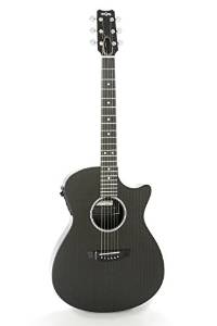 RainSong Hybrid Series H-OM1000N2 Slim Body cutaway acoustic electric with N2 neck