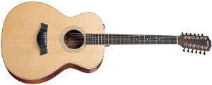 Taylor GA3e-12-L Sapele/Sitka Grand Auditorium Acoustic Guitar  12-String, Lefty
