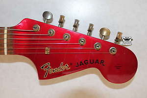 FENDER 62' REISSUE JAGUAR ☆ JAPAN ☆ CANDY APPLE RED & MATCHING HEADSTOCK ☆