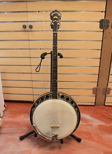 Vintage Paramount Style 1 Tenor Banjo 1928 Wm. L. Lange Co With Original Case