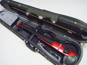YAMAHA SV-120 Electric SILENT Violin Hard CASE with BOW Music INSTRUMENT