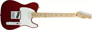 Fender Standard Telecaster Candy Apple Red Maple Guitar