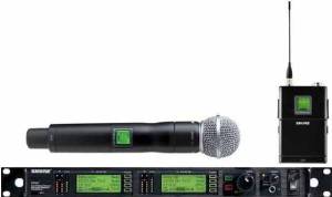 Shure UR124D/SM58 Dual Channel Combo System, H4