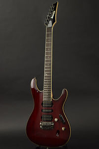 Ibanez SV5470A Crimson Wine Electric Guitar w/HardCase From Japan Used #U158