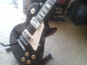 Gibson 2016 Les Paul Studio T Glossy Wine Red With Gibson G-Force Tuning Machine