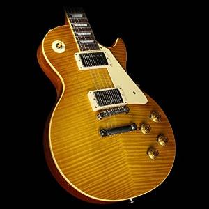 Gibson Custom Shop Aged Rick Nielson 1959 Les Paul Reissue Electric Guitar Aged Nielson Burst
