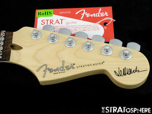 USA Fender JEFF BECK Stratocaster Strat NECK & LOCKING TUNERS LSR Rosewood SALE!