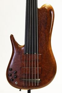 Ken Bebensee Randy Chow Frettless Lefty Bass 6st w/Hardcase FREE SHIPPING #R1112