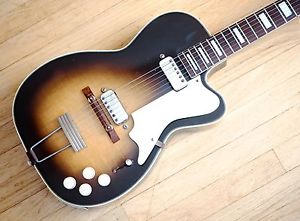 1950s Kay Pro K-172 Pre-Barney Kessel Hollowbody Electric Guitar Sunburst